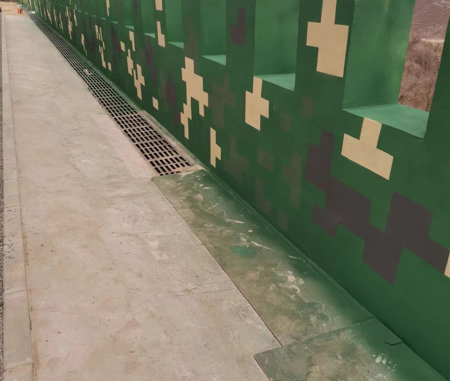 枣庄围墙迷彩喷涂,数迷彩漆